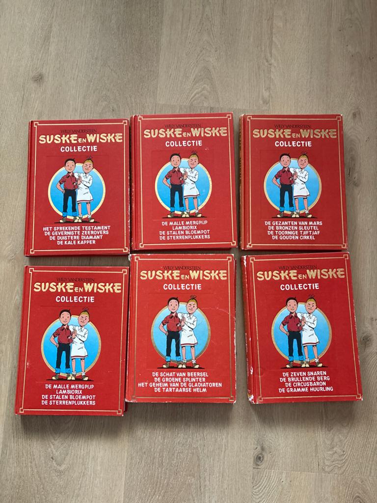 Suske en Wiske stripboeken en collectie boeken, Boeken, Stripboeken, Meerdere stripboeken, Ophalen, Gelezen