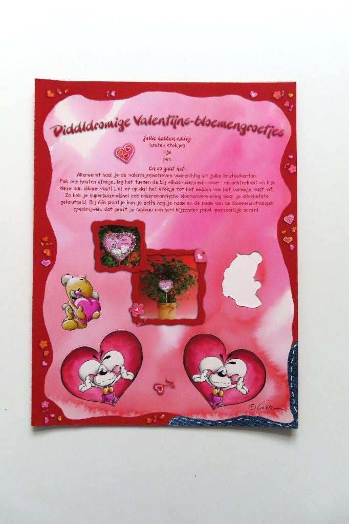 Diddl Bloemengroetjes (4682), Verzamelen, Diddl, Zo goed als nieuw, Overige typen, Verschillende figuren, Ophalen of Verzenden