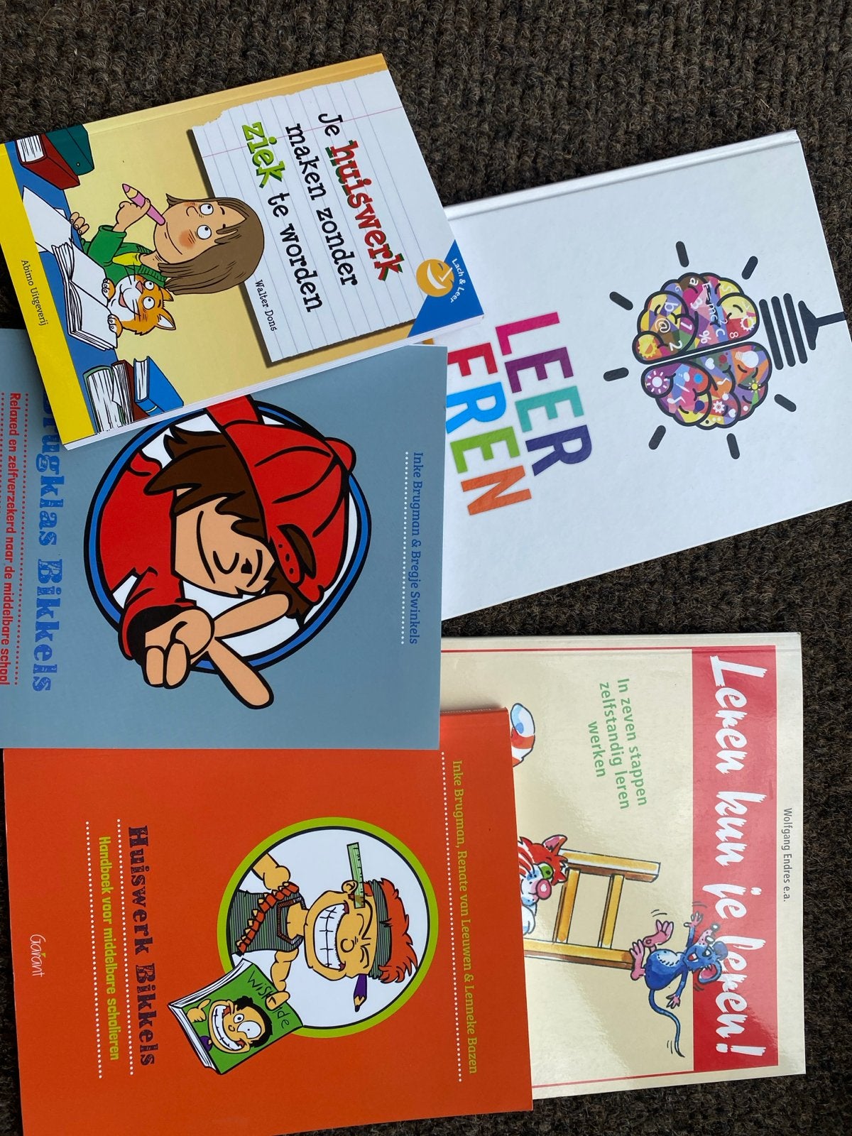 Boeken over leren en huiswerk maken (5 stuks), Ophalen of Verzenden, Gamma, Gelezen, MBO