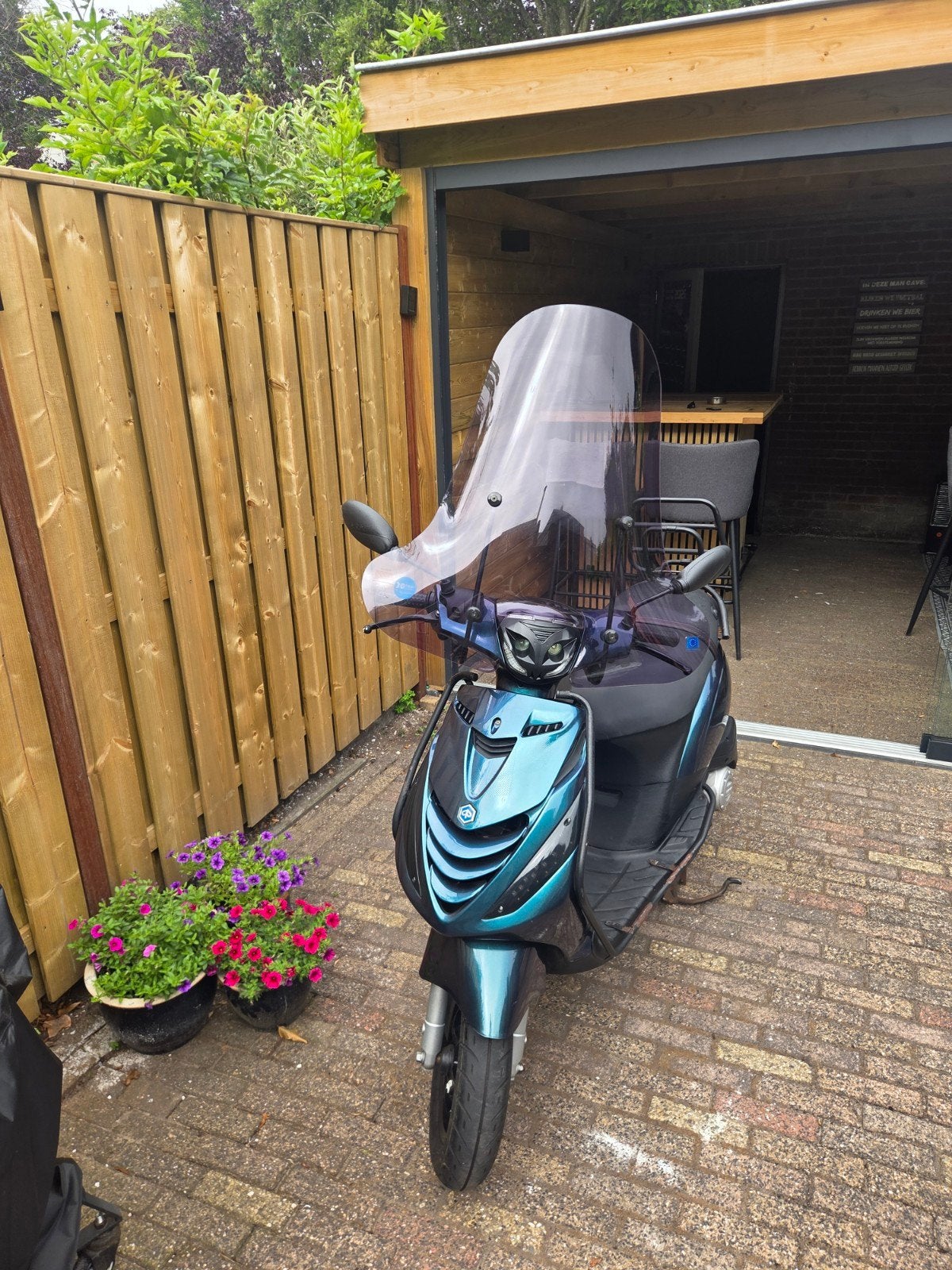 Piaggio zip 25km, Zip, Zo goed als nieuw, Benzine, Maximaal 25 km/u
