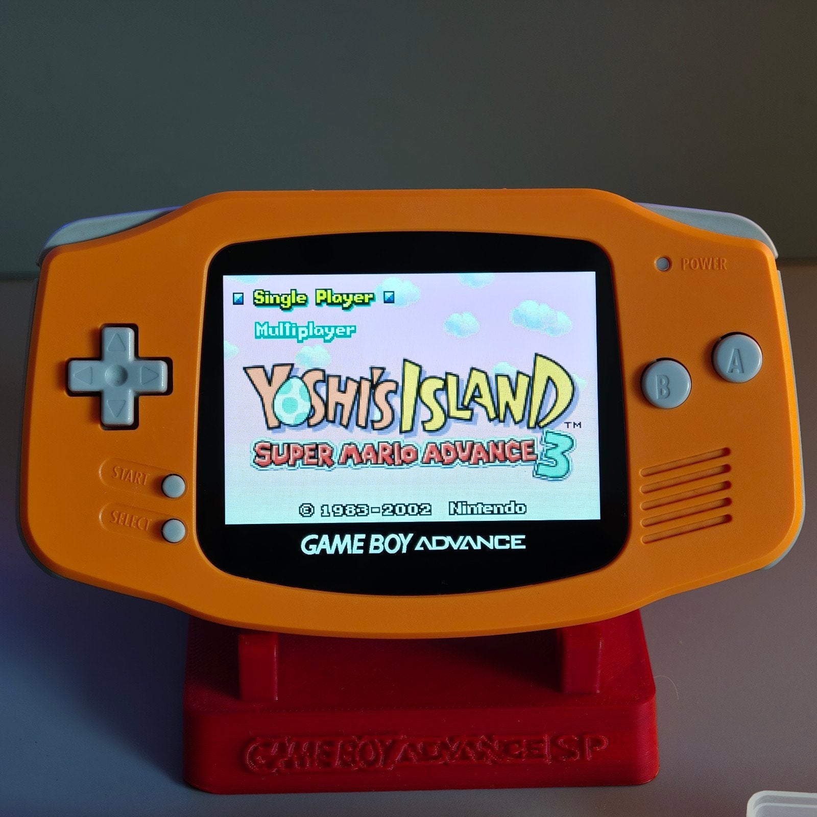 Game Boy Advance met IPS Scherm en 3 games, Spelcomputers en Games, Spelcomputers | Nintendo Game Boy, Ophalen of Verzenden, Zo goed als nieuw