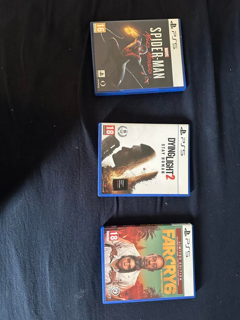 PS5 Games: Far Cry 6, Dying Light 2 & Spider-Man Miles Moral, Spelcomputers en Games, Games | Sony PlayStation 5, Avontuur en Actie