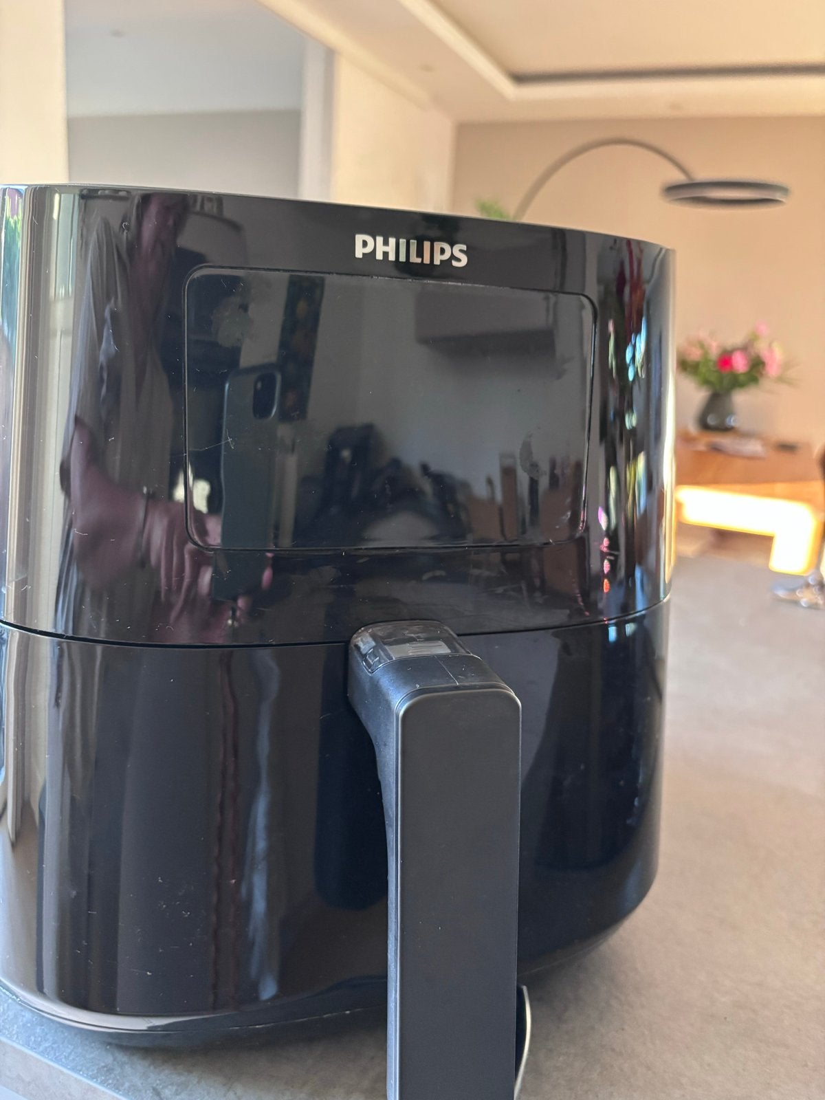 Philips Airfryer HD9270 - Zwart - Gebruikt, Ophalen of Verzenden, Gebruikt, Airfryer, 1500 gram of meer