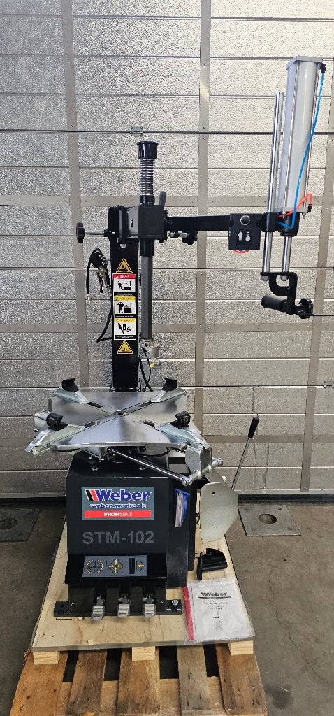 Weber STM-102 Bandenapparaat met hulparm - 230 Volt, Ophalen of Verzenden, Zo goed als nieuw