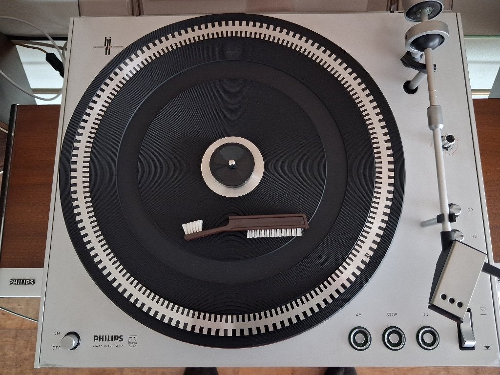 Platenspeler, Ophalen, Philips, Platenspeler, Gebruikt