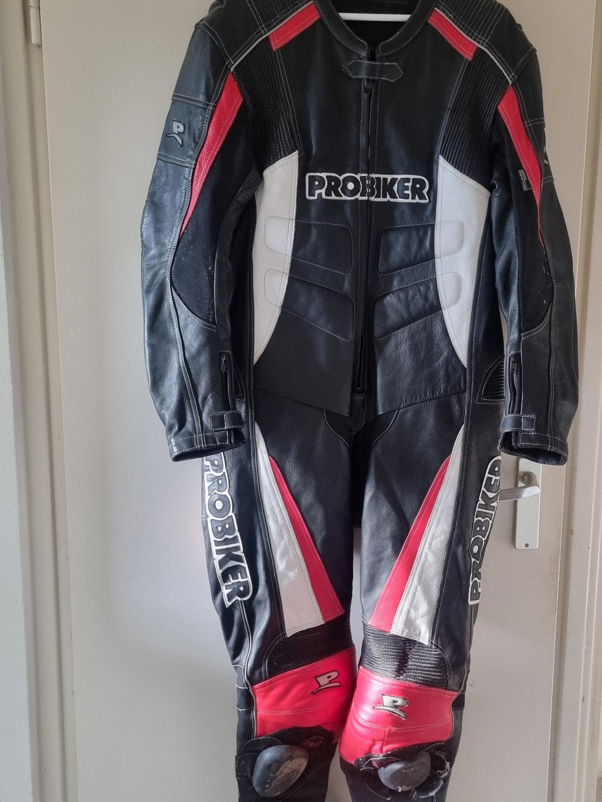 Leren Motorpak van Probiker maat 56, Ophalen of Verzenden, Tweedehands, Heren, Probiker