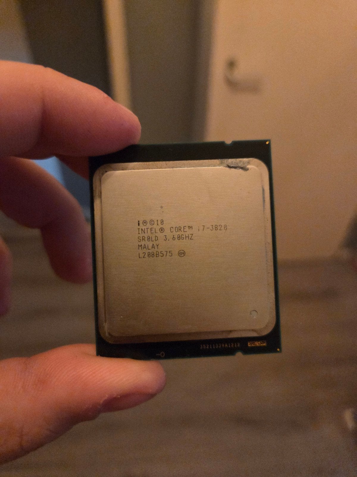 Core i7 3820, Computers en Software, Processors, 4-core, Ophalen of Verzenden, Zo goed als nieuw, Intel Core i7