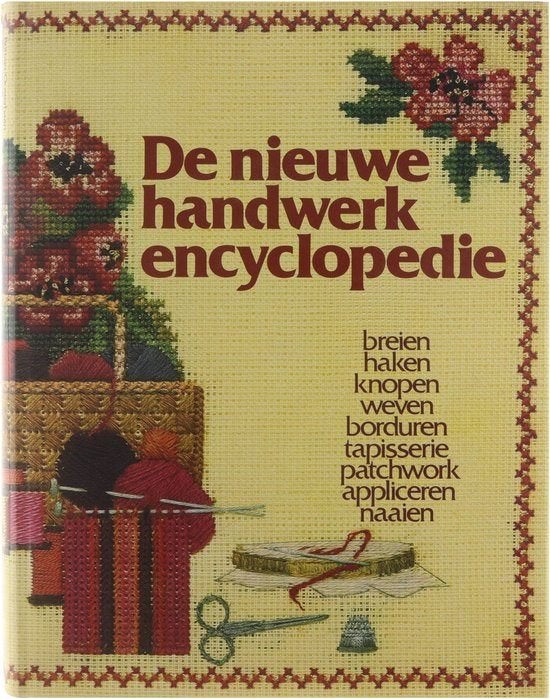 De nieuwe Handwerkencyclopedie - Judy Brittain, Hobby en Vrije tijd, Ophalen of Verzenden, Zo goed als nieuw, Handborduren, Overige typen