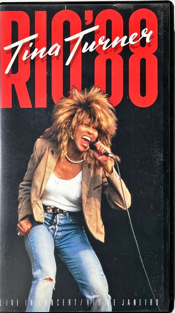 Tina Turner - Rio '88 (VHS), Gebruikt, Verzenden, Alle leeftijden, Muziek en Concerten