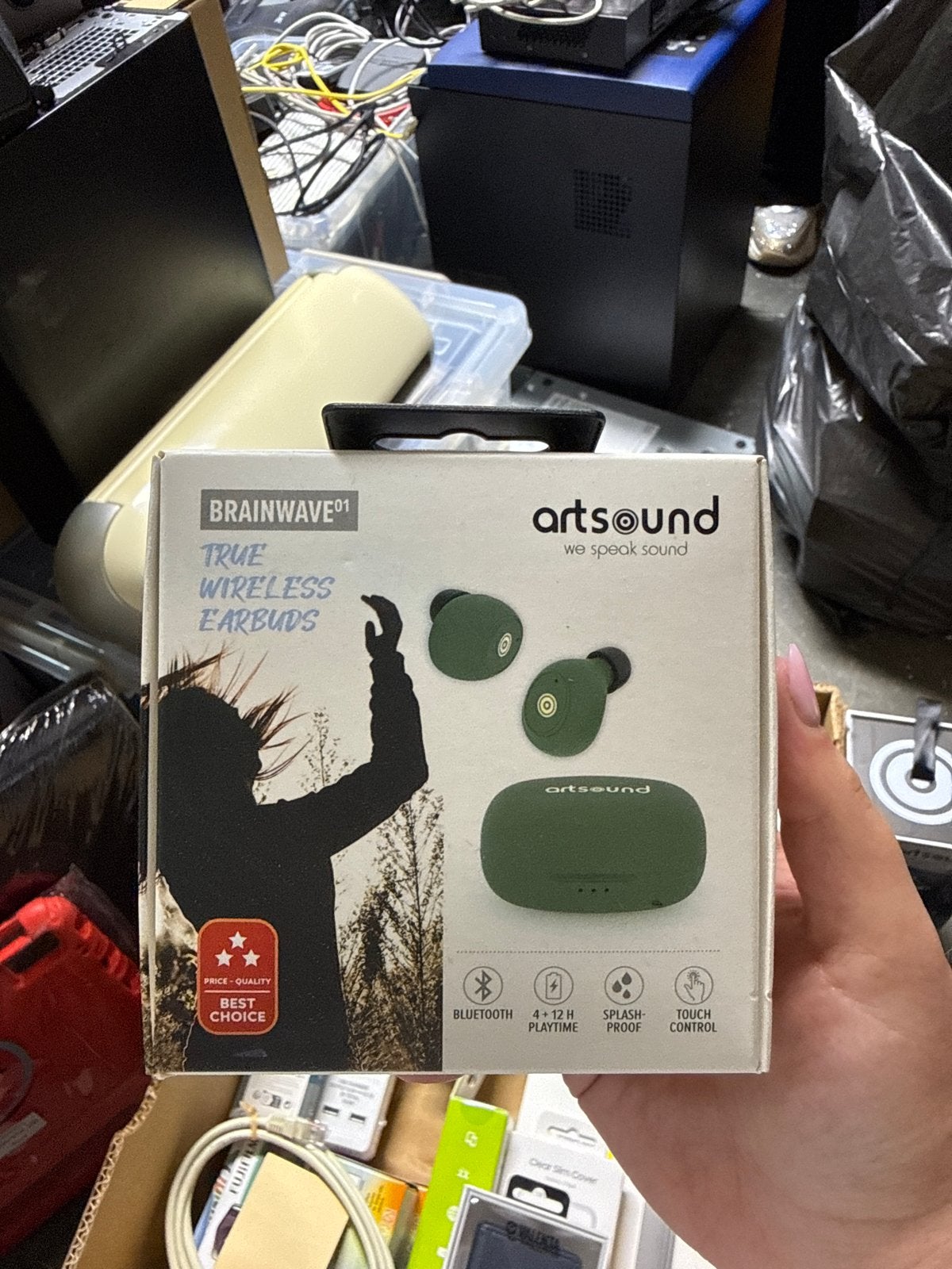 Artsound Brainwave 01 True Wireless Earbuds Groen