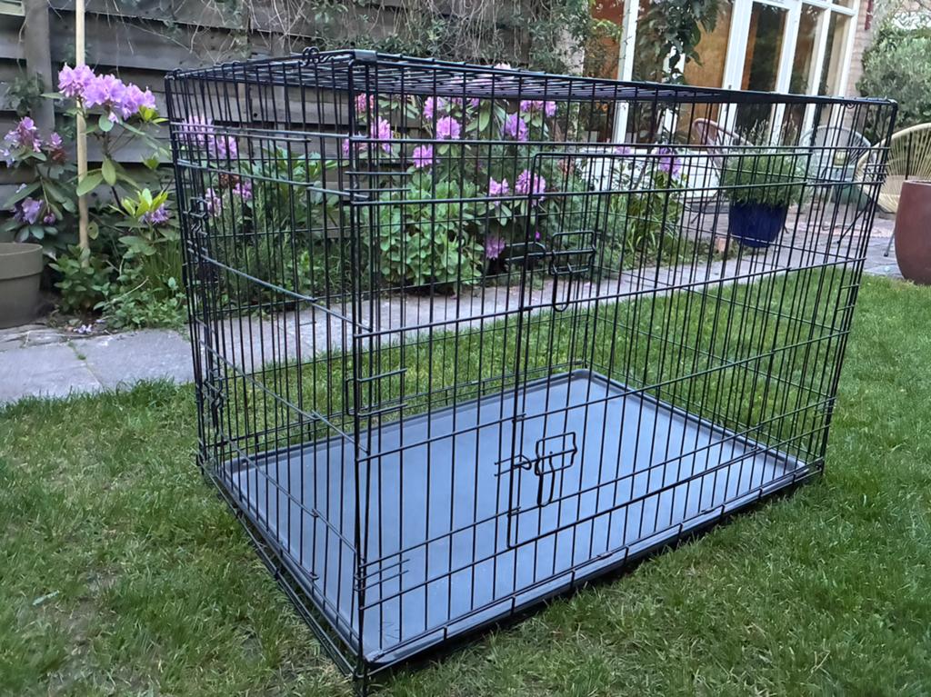 Hondenbench XL bench groot, Dieren en Toebehoren, Hondenhokken, Ophalen of Verzenden, Zo goed als nieuw, 75 tot 110 cm, 65 tot 100 cm