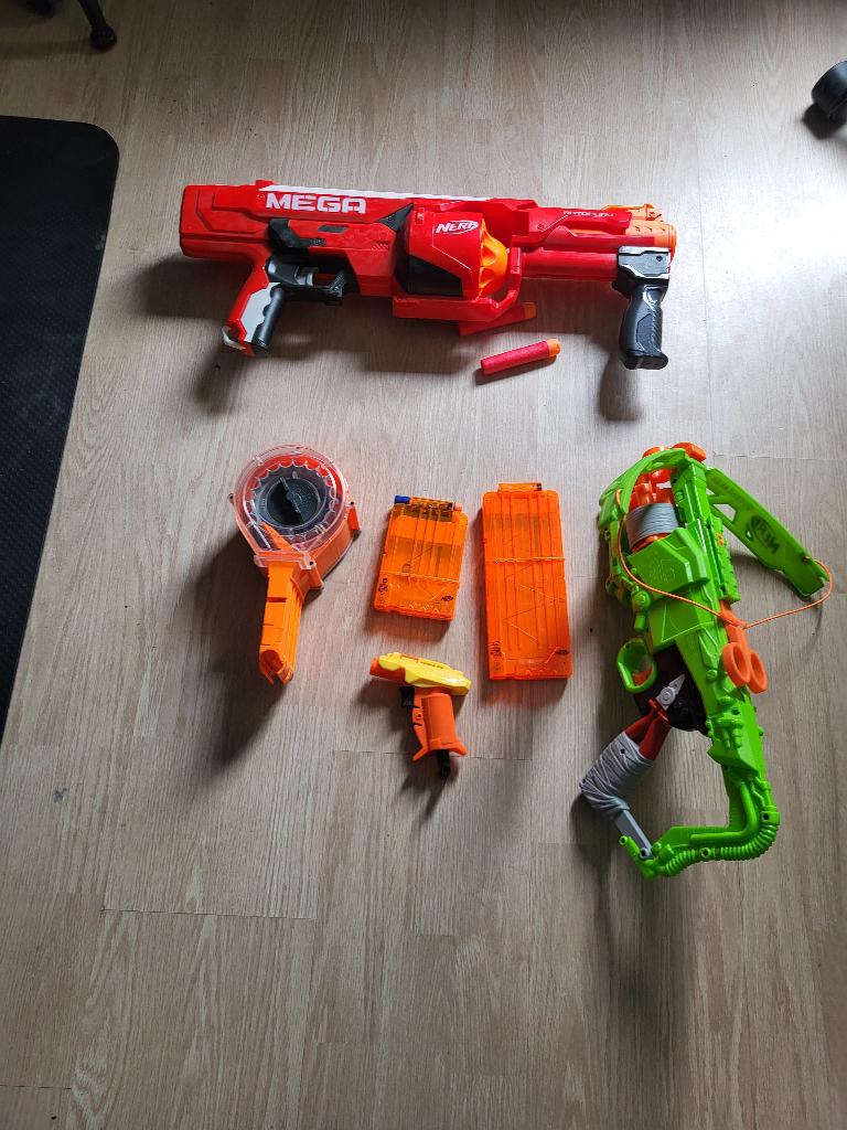 2x Nerf pistool, Ophalen, Gebruikt