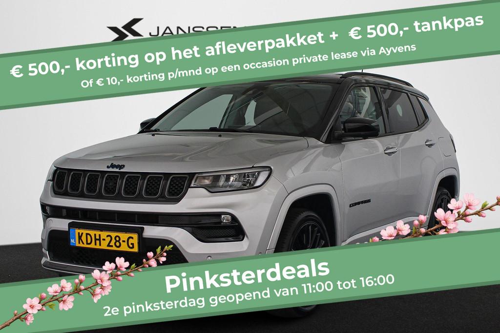 Jeep Compass 4xe 240 Plug-in Hybrid Electric S Panoramadak 3, Automaat, 4 cilinders, Bedrijf, Vierwielaandrijving