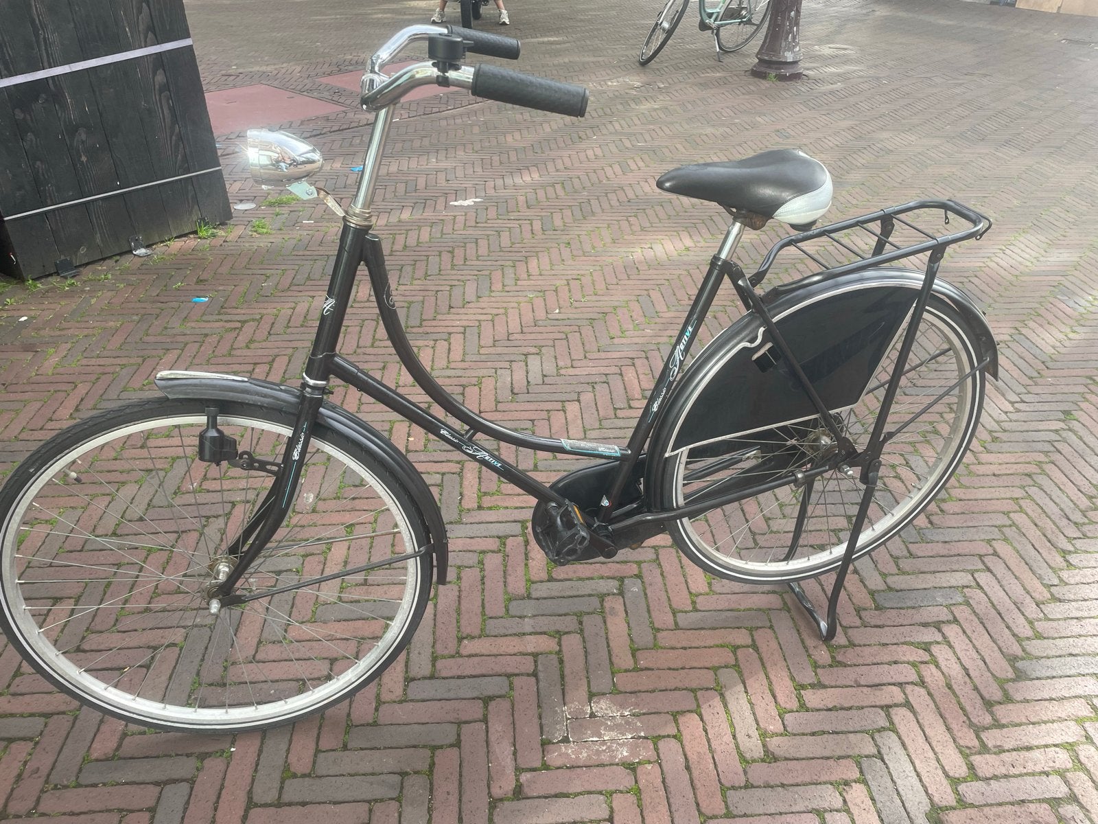 Opgeknapte omafiets 28 inch - Rij klaar!, 53 tot 56 cm, Ophalen, Zo goed als nieuw, Terugtraprem