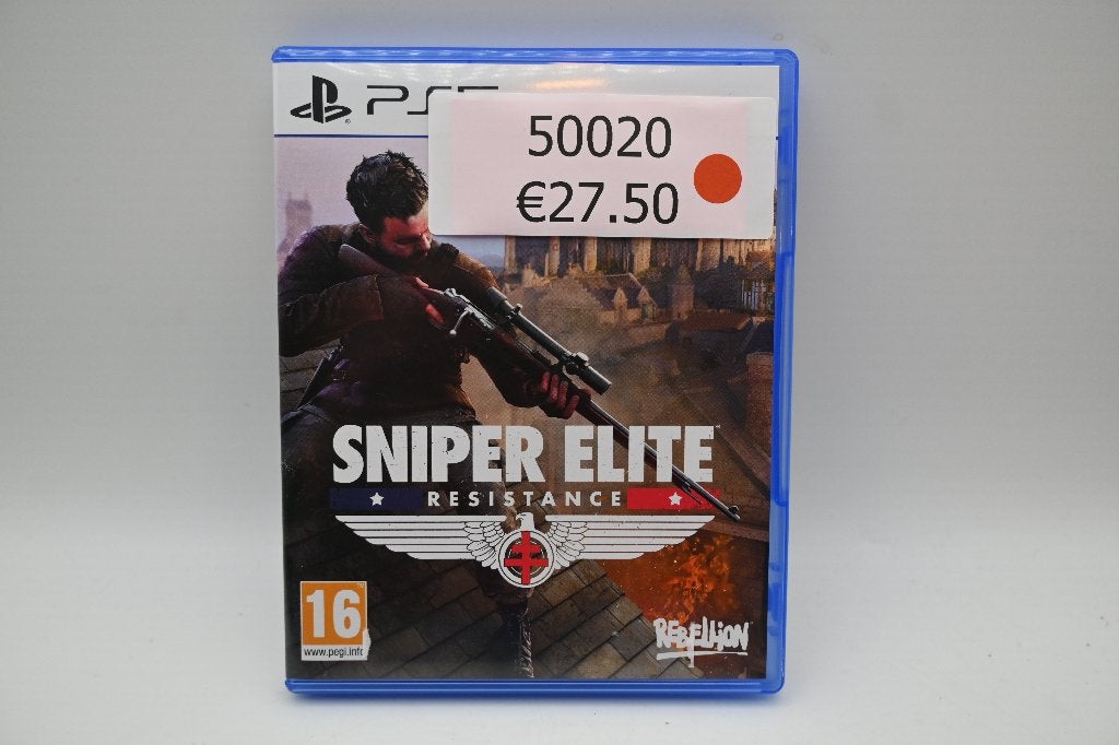Sniper Elite Resistance PS5 Cd Krasvrij / Diverse Ps 5 Games