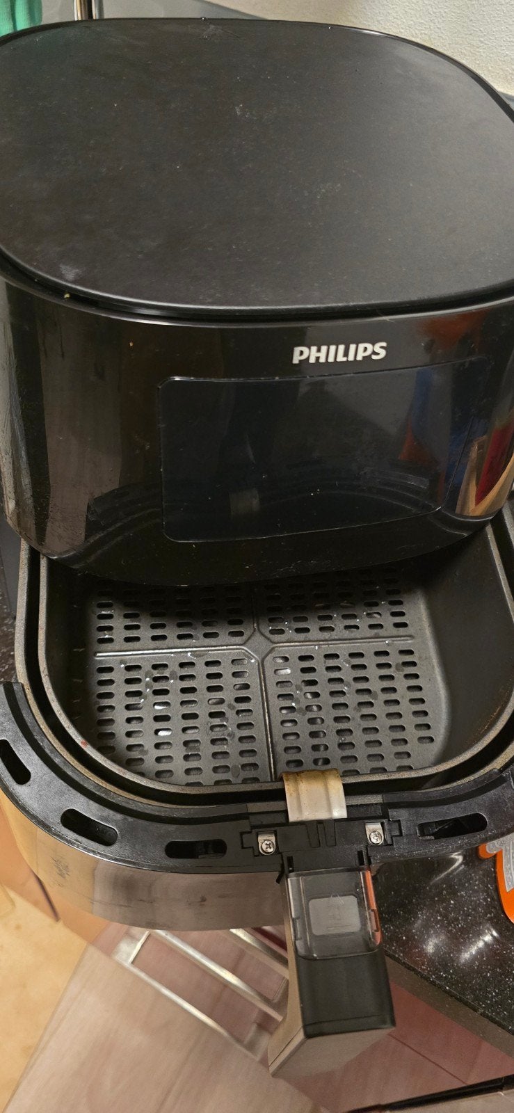 Philips Airfryer - Zwart, Goede Staat, Ophalen of Verzenden, Gebruikt, Airfryer, 1000 t/m 1499 gram