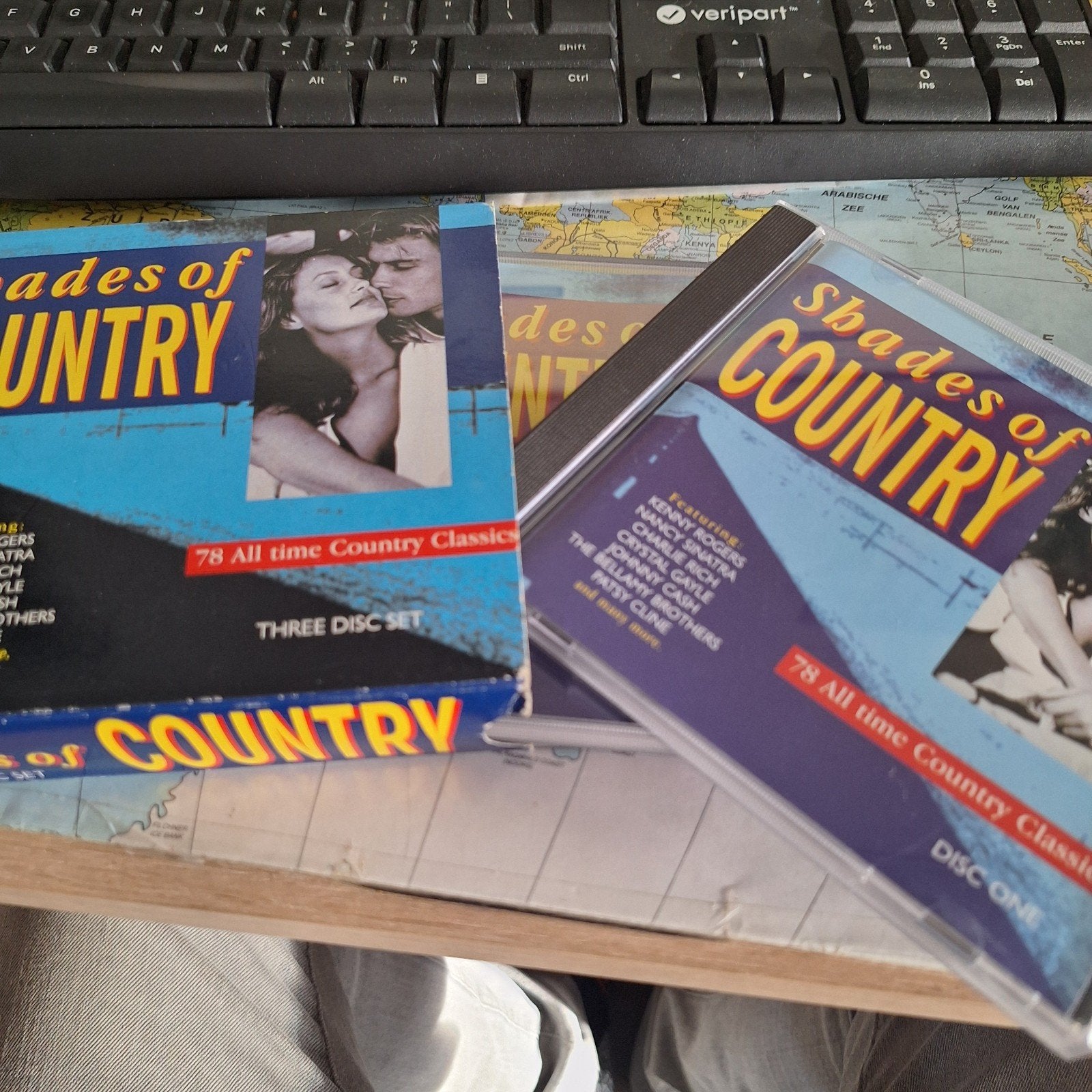 Shades of Country 78 All-Time Country Classics (3 CD Boxset, Cd's en Dvd's, Gebruikt, Boxset, Ophalen of Verzenden, Inclusief doosje