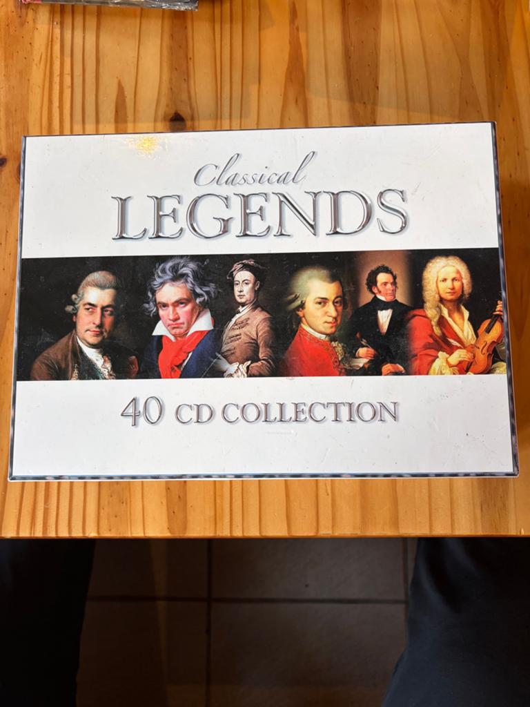 Cd box 40 klassieke cdees In set 3 ontbreekt cd van Mahler, Cd's en Dvd's, Cd's | Klassiek, Ophalen of Verzenden, Classicisme