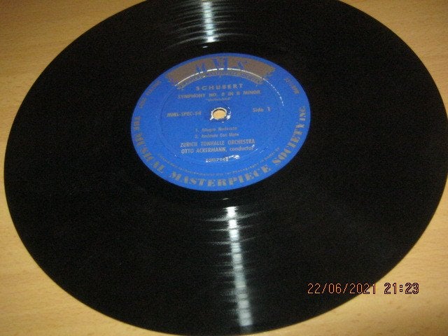 LP 1955-1960 MMS SPEC.-54 E3KL7948/49 Verzamelobject, LP, Schubert, Ophalen of Verzenden, Romantiek