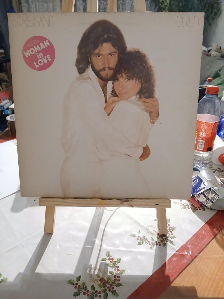 Barbra Streisand - Guilty LP (incl. Woman in Love) plaat, Ophalen of Verzenden, Gebruikt, 12 inch