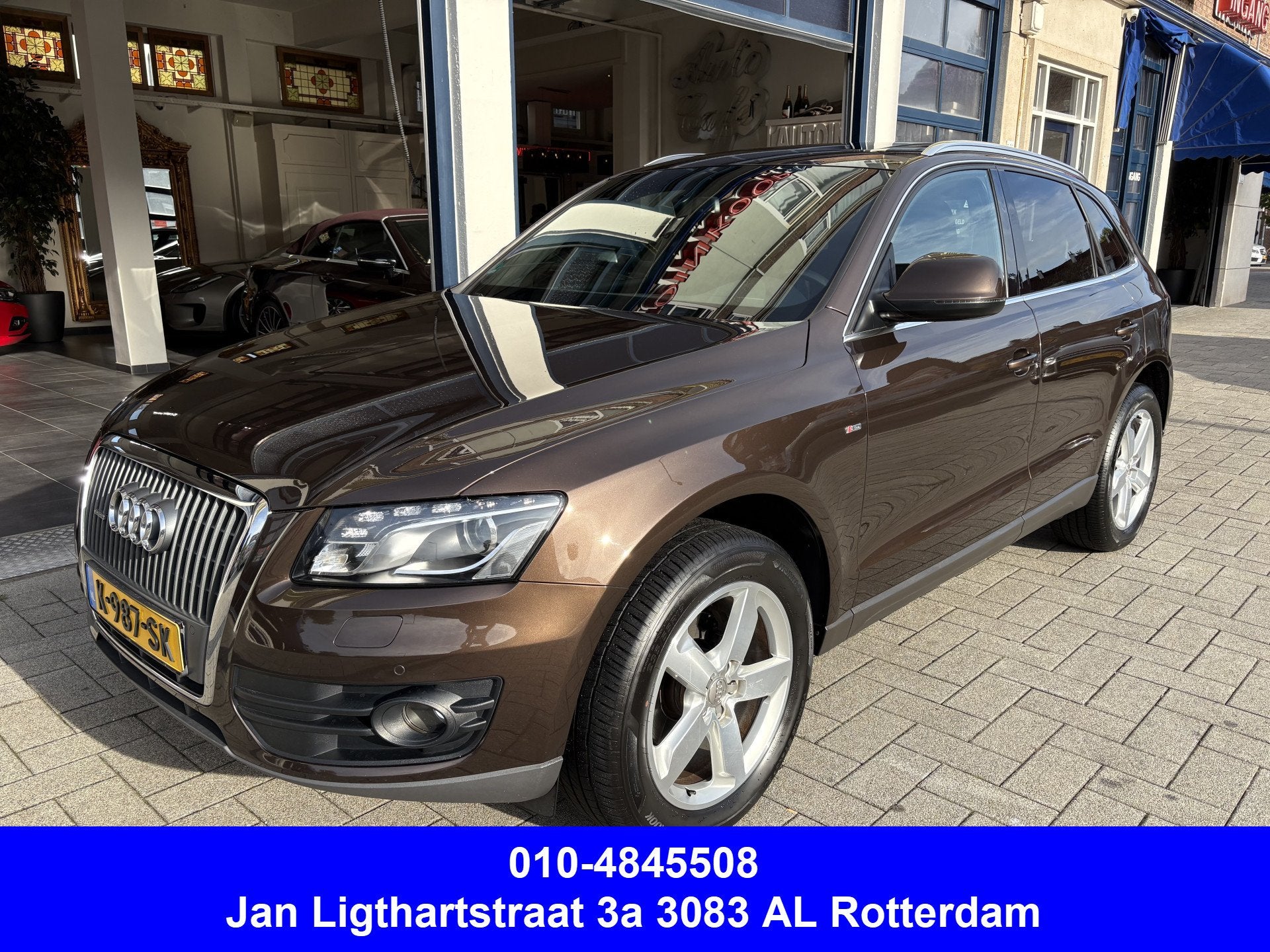 Audi Q5 2.0 TFSI quattro Pro Line S-LINE PANORAMA-VAG ONDERH, Auto's, Automaat, Gebruikt, Zwart, 4 cilinders