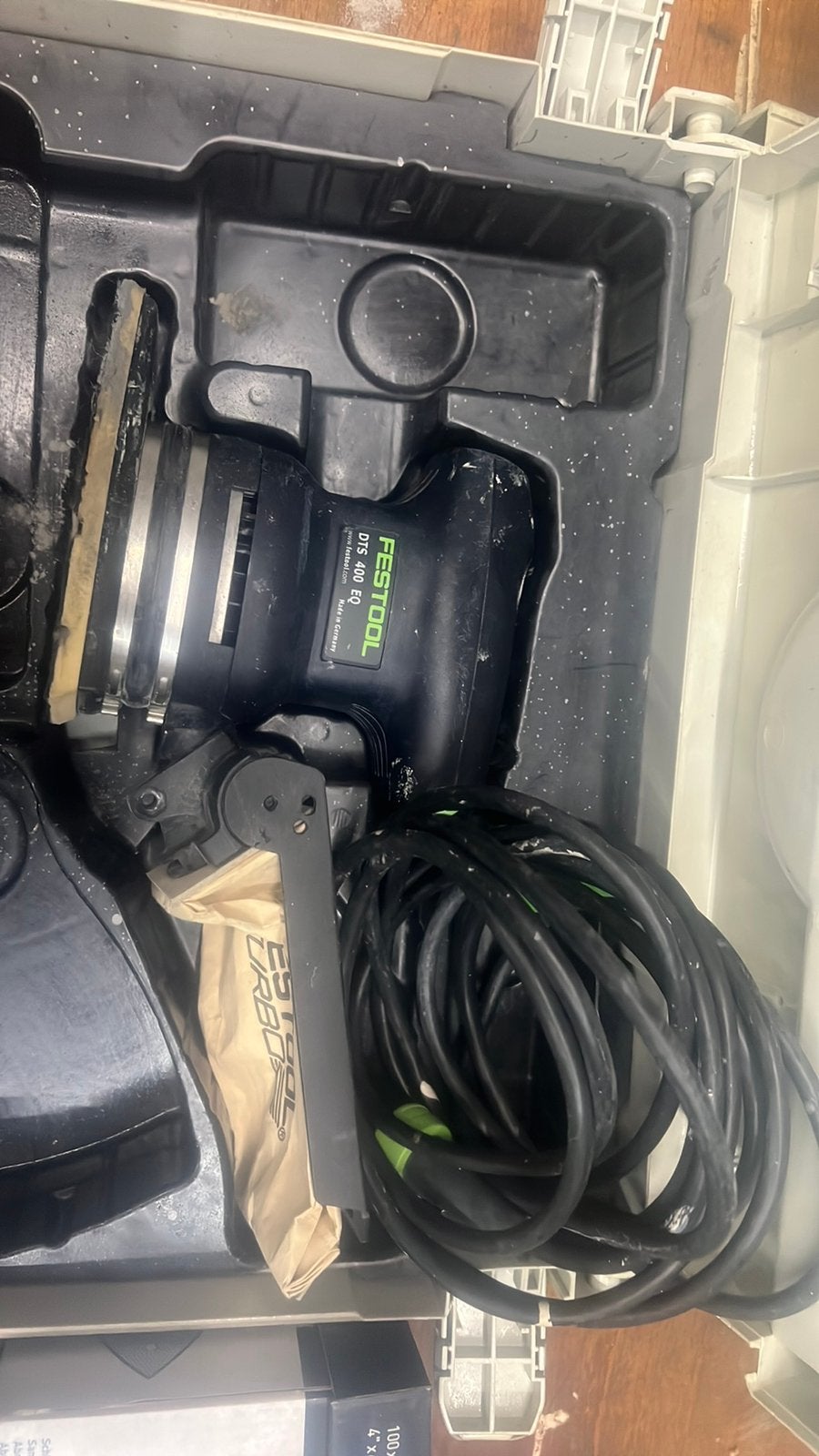 Festool dts 400 deltaschuurmachine, Ophalen of Verzenden, Zo goed als nieuw, 1200 watt of meer, Vlakschuurmachine