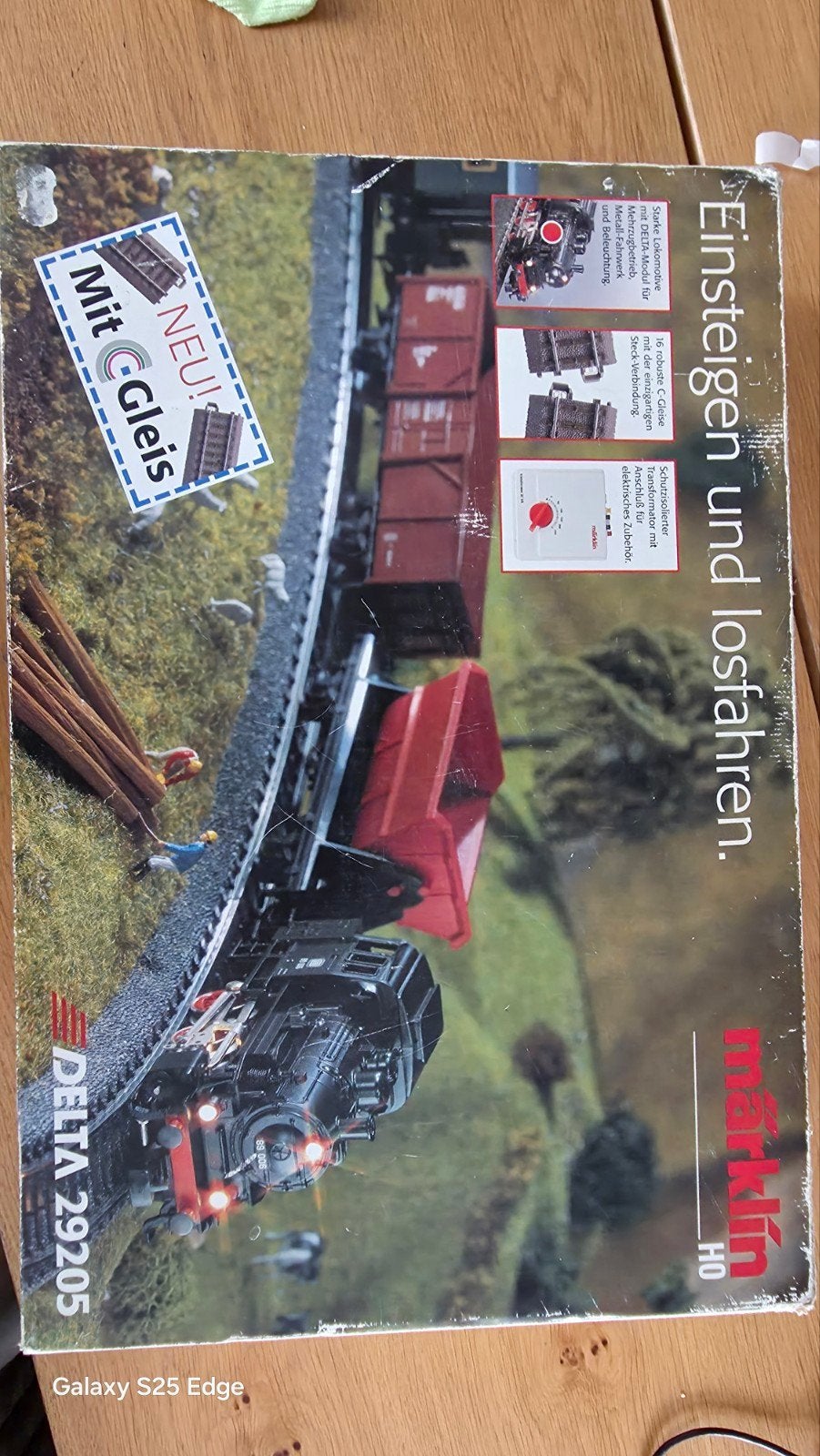 Märklin H0 Delta 29205 Startset compleet en in goede staat., Hobby en Vrije tijd, Wisselstroom, Treinset, Ophalen of Verzenden