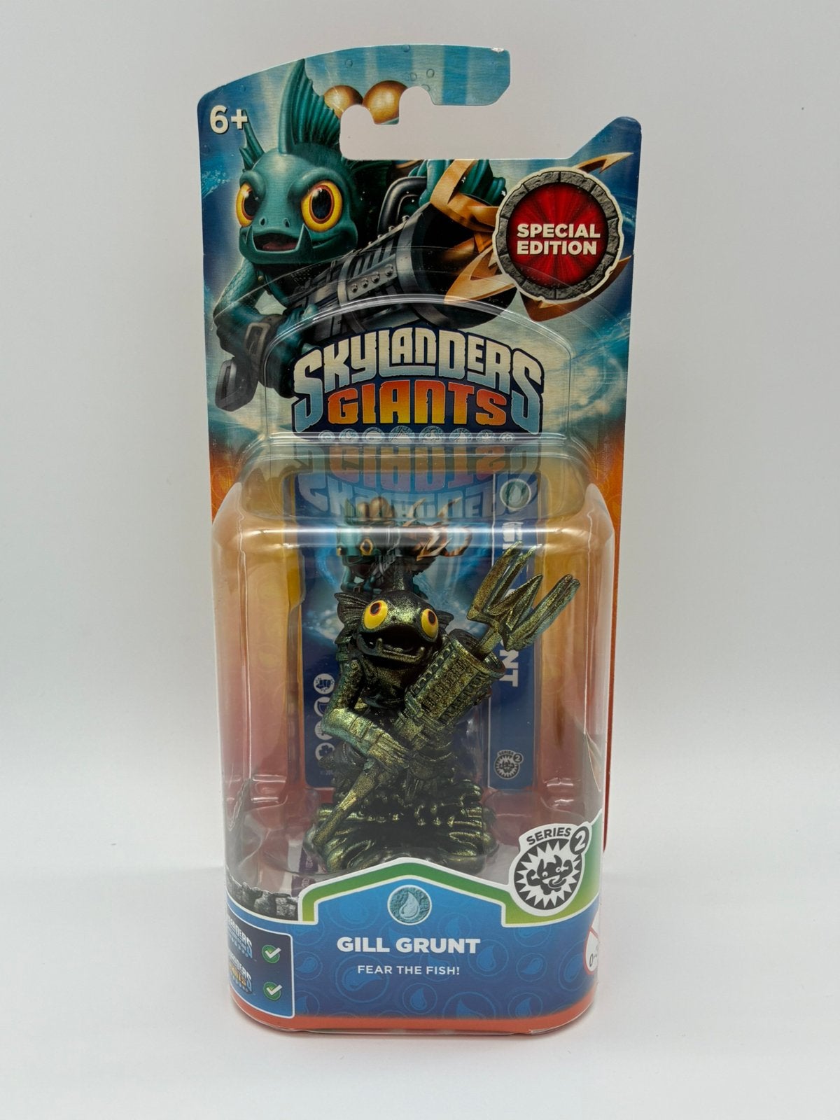 Skylanders Giants Metallic Green Gill Grunt inbox, Avontuur en Actie, Niet van toepassing – tweedehands product van vóór 13-12-2024