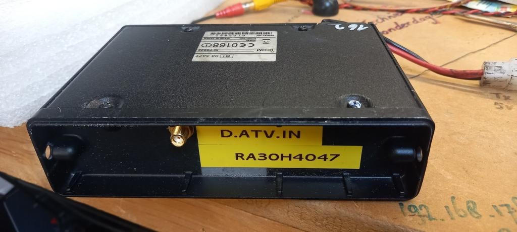 Icom RA30H4047 DATV Eindtrap met SMA en PL aansluiting, Telecommunicatie, Zenders en Ontvangers, Ophalen of Verzenden, Gebruikt