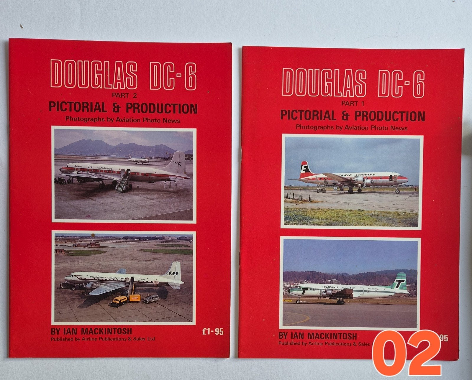 2x tijdschriften.Douglas DC-6 part 1 en part 2, Ophalen of Verzenden, Boek of Tijdschrift