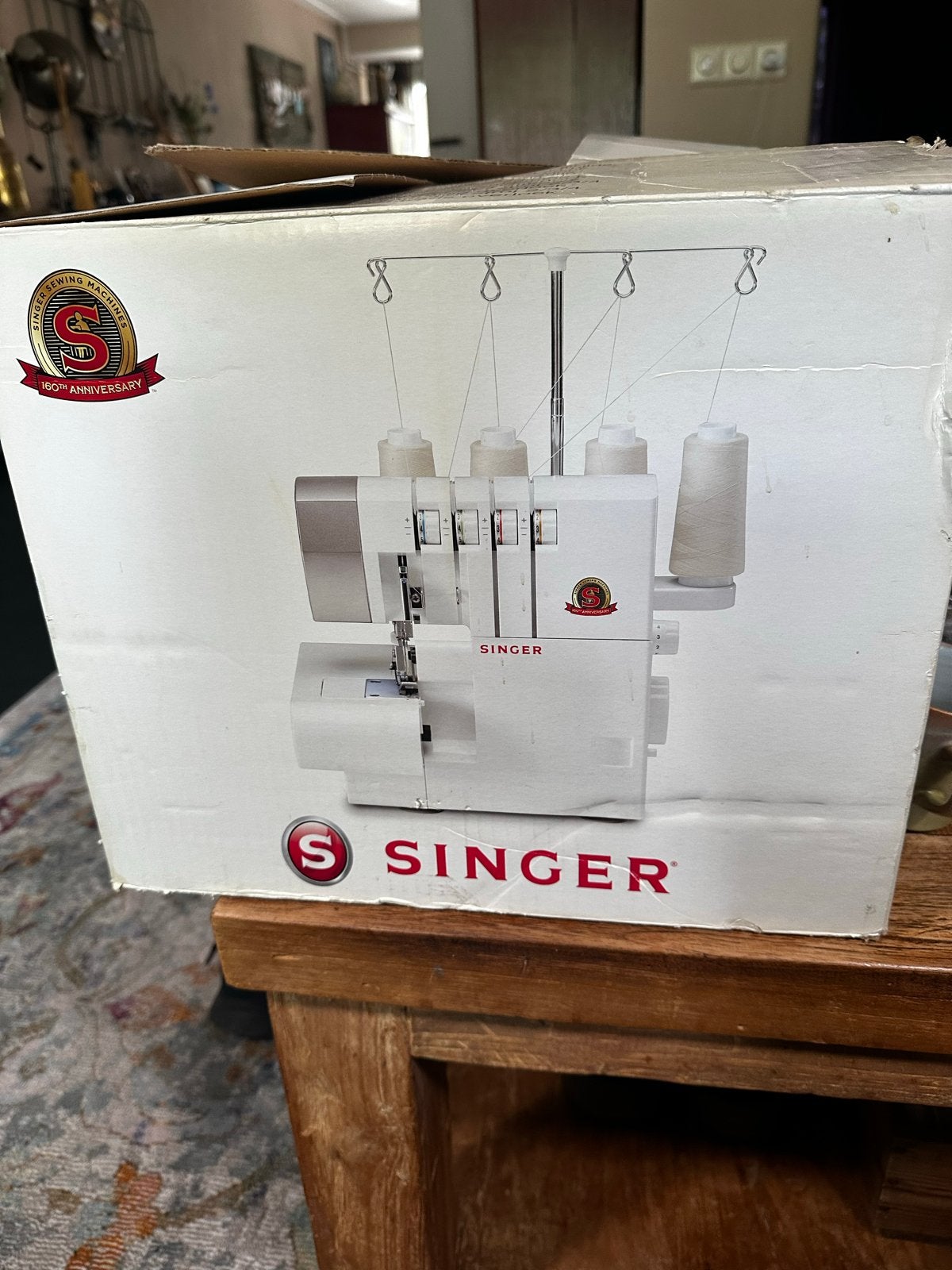 Singer Lockmachine - Nieuw in doos, Ophalen, Nieuw, Lockmachine, Singer