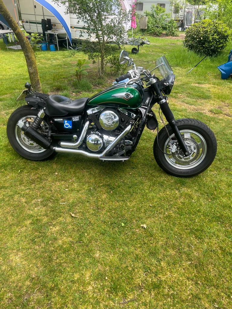 Kawasaki VN 1500 Bobber 1999, Motoren, 2 cilinders, Chopper, Gebruikt, 1500 cc