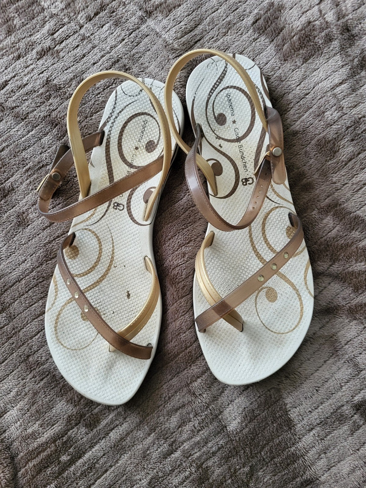 Ipanema Gisele Bündchen sandalen maat 38, Bruin, Ipanema, Gedragen, Sandalen of Muiltjes