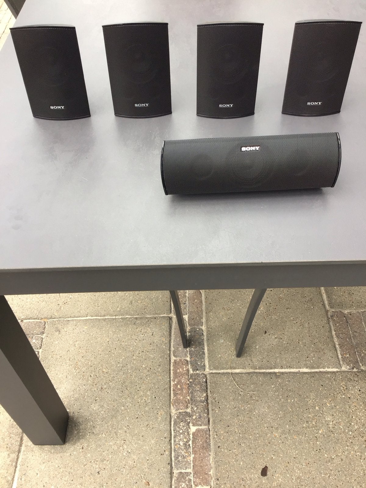 Sony Surround Sound Systeem - 4 Satellieten + Center Speaker