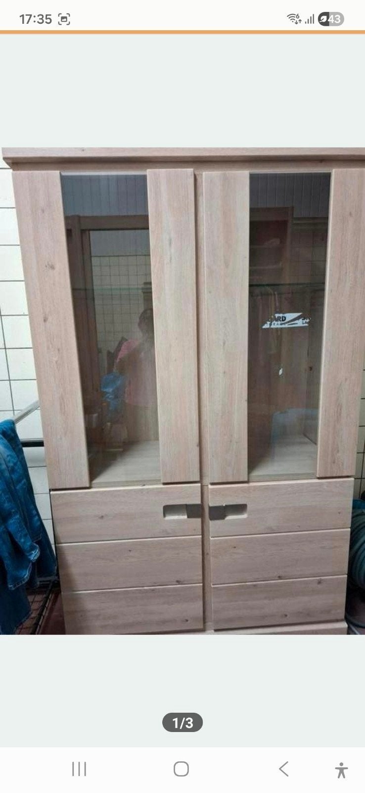 2 houten kasten, Ophalen, 25 tot 50 cm, Minder dan 50 cm, 150 tot 200 cm
