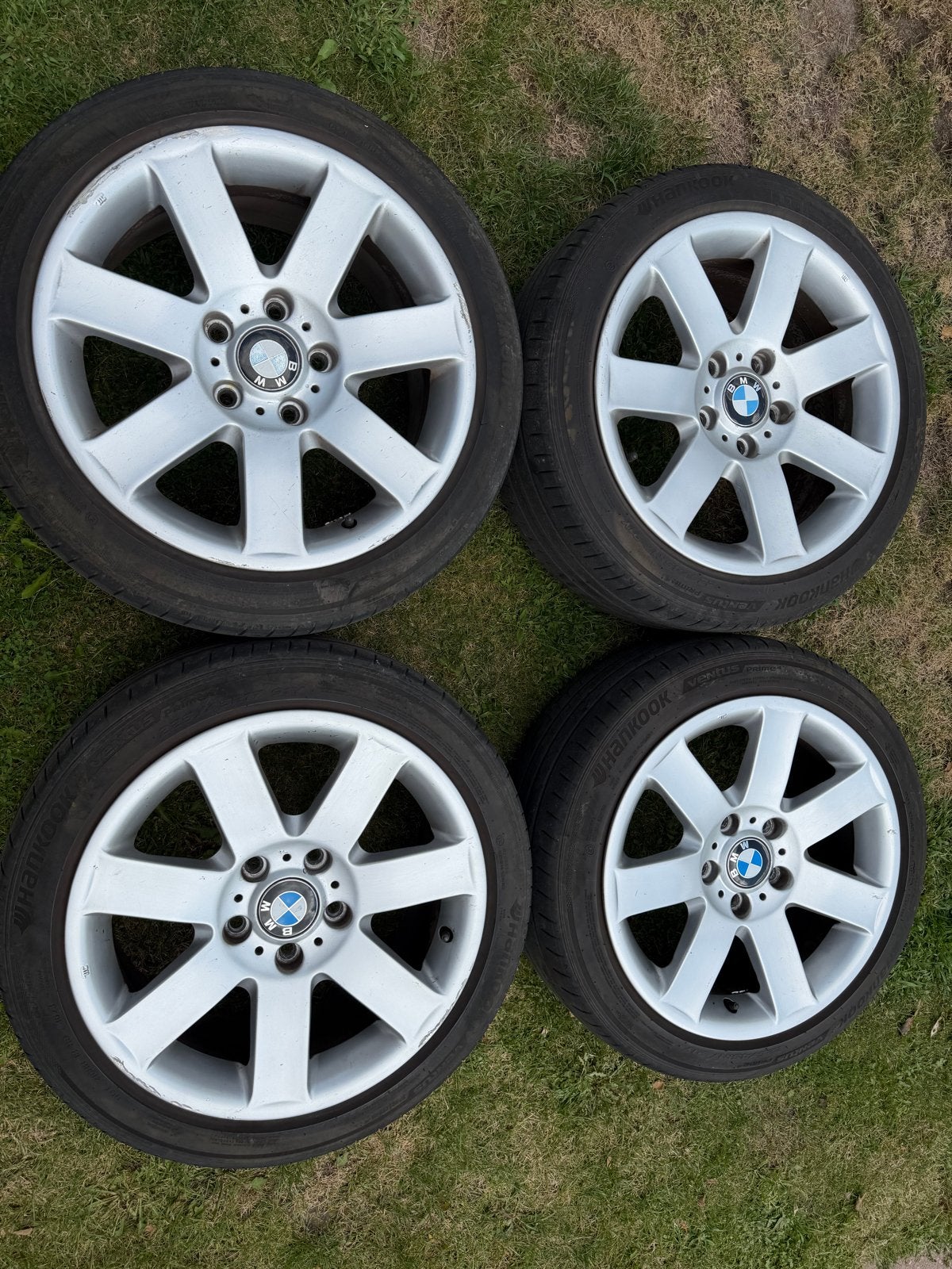 BMW E46 Style 44 velgen (ruilen!), Auto-onderdelen, Ophalen, Gebruikt, Banden en Velgen, 17 inch