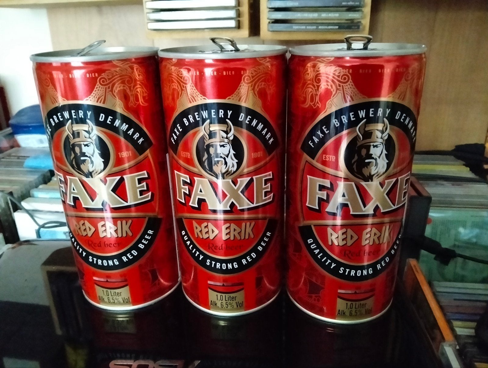 Faxe Red Erik, Ophalen of Verzenden, Wit