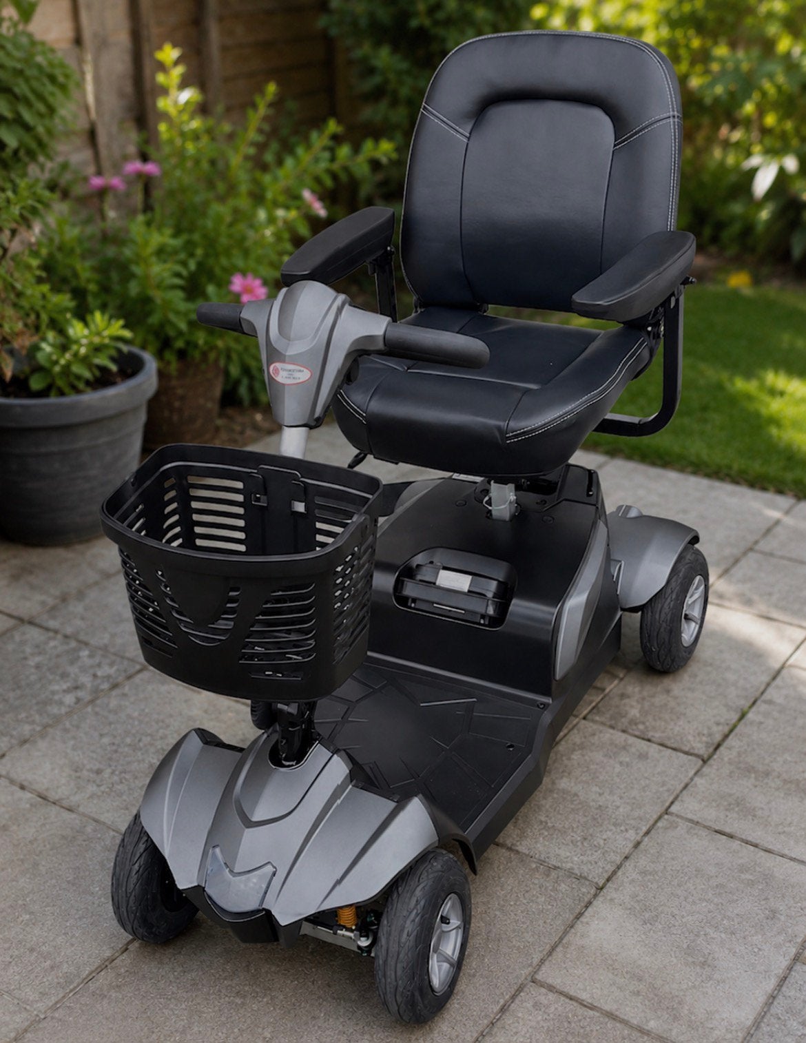 Aura opvouwbare scootmobiel. Garantie en onderhoudscontract, Ophalen, Zo goed als nieuw