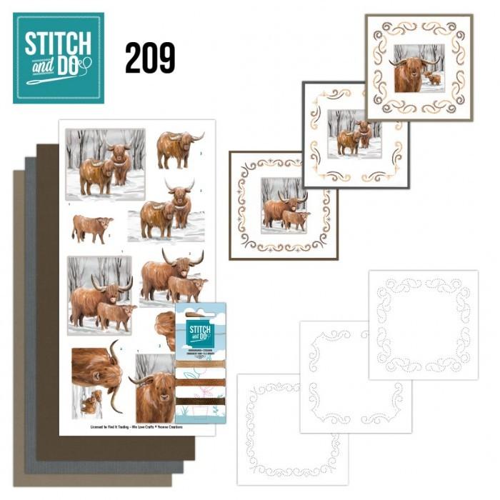 Stitch and Do 209 Amy Design Sturdy Winter STDO209, Hobby en Vrije tijd, Kerst, ., Overige typen, Nieuw