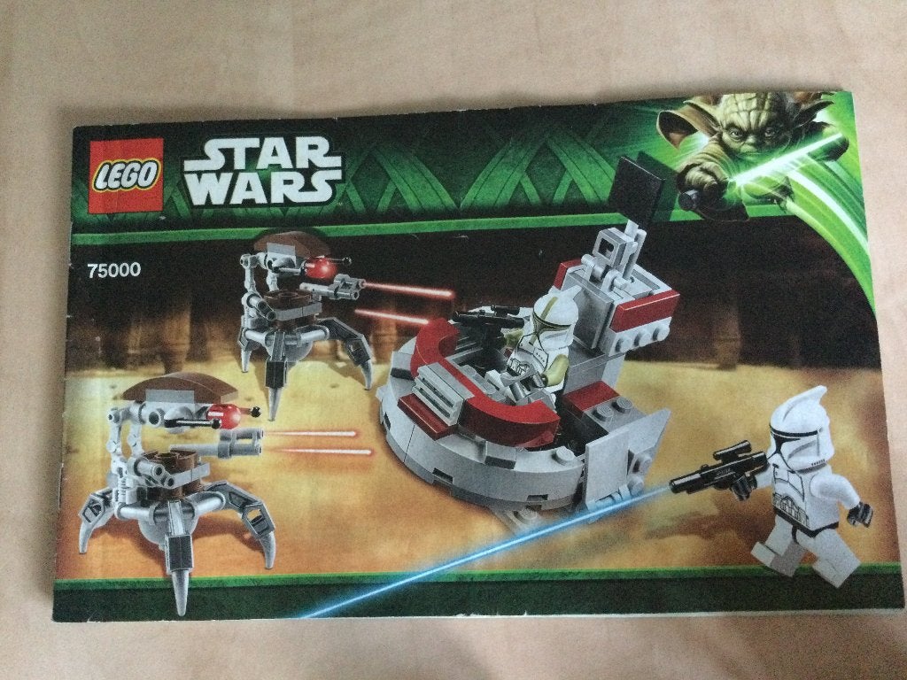 Lego star wars 75000 en 75037, Star Wars, Lego, Ophalen of Verzenden, Zo goed als nieuw