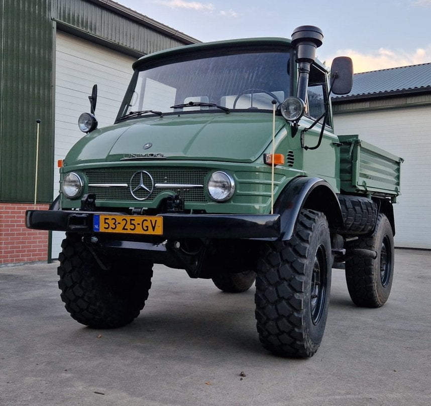 Unimog 406 agrarische uitvoering zeer mooi en goed, 80 tot 120 Pk, Tot 2500, Oldtimer, Ophalen