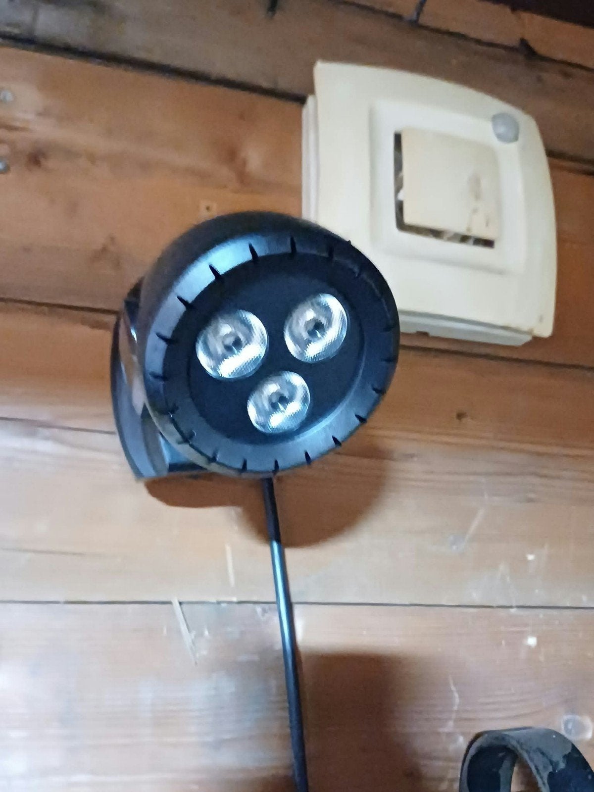 3 x Disco lampen met afstantbediening, Ophalen of Verzenden, Gebruikt, Licht, Kleur