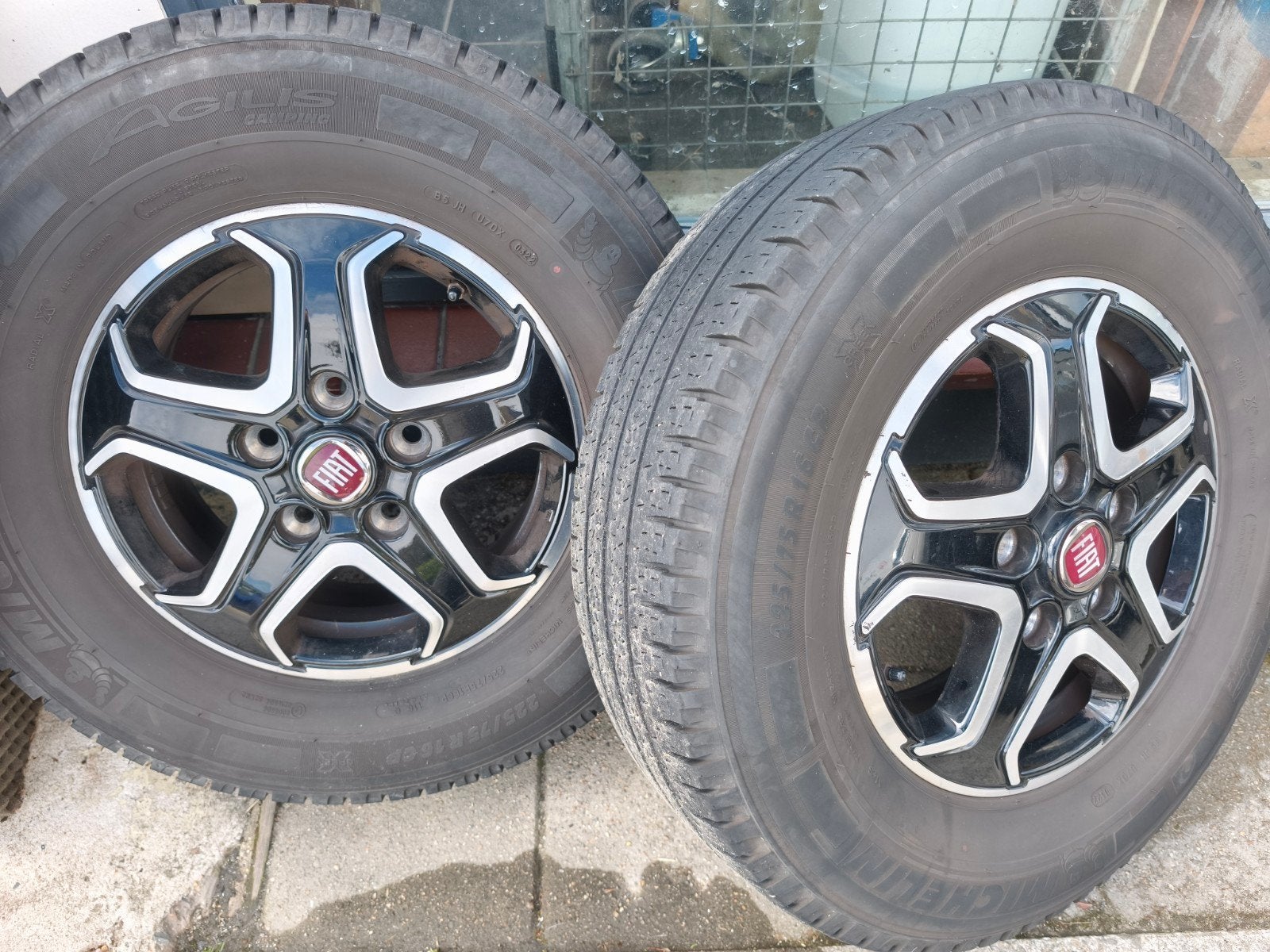 Fiat Ducato Camper Wiel + Band 225/75/16  Camper 2023, Auto-onderdelen, Overig, Gebruikt, 16 inch, Banden en Velgen