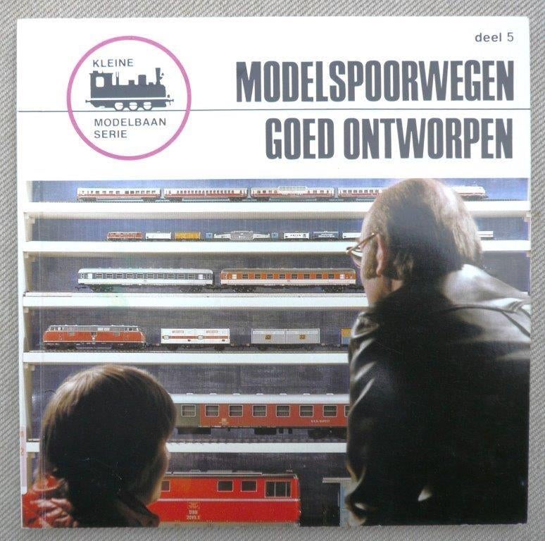 boekje Modelspoorwegen goed ontworpen, KMS serie nr 5, Gebruikt, Gelijkstroom of Wisselstroom, Trix, Boek, Tijdschrift of Catalogus