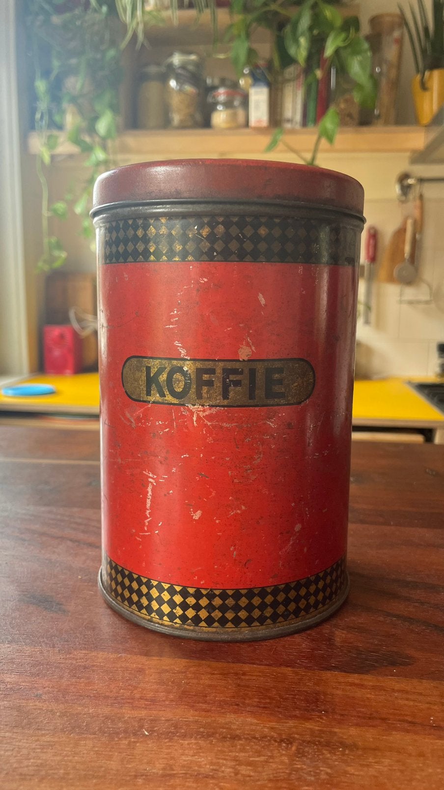 Koffie blik, Ophalen of Verzenden, Zo goed als nieuw, Koffie