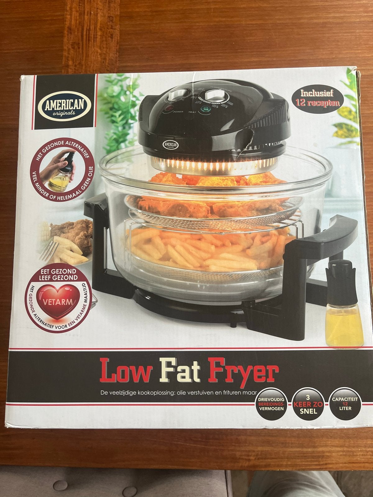 American Originals Low Fat Fryer - nieuw, Ophalen of Verzenden, Nieuw, Airfryer