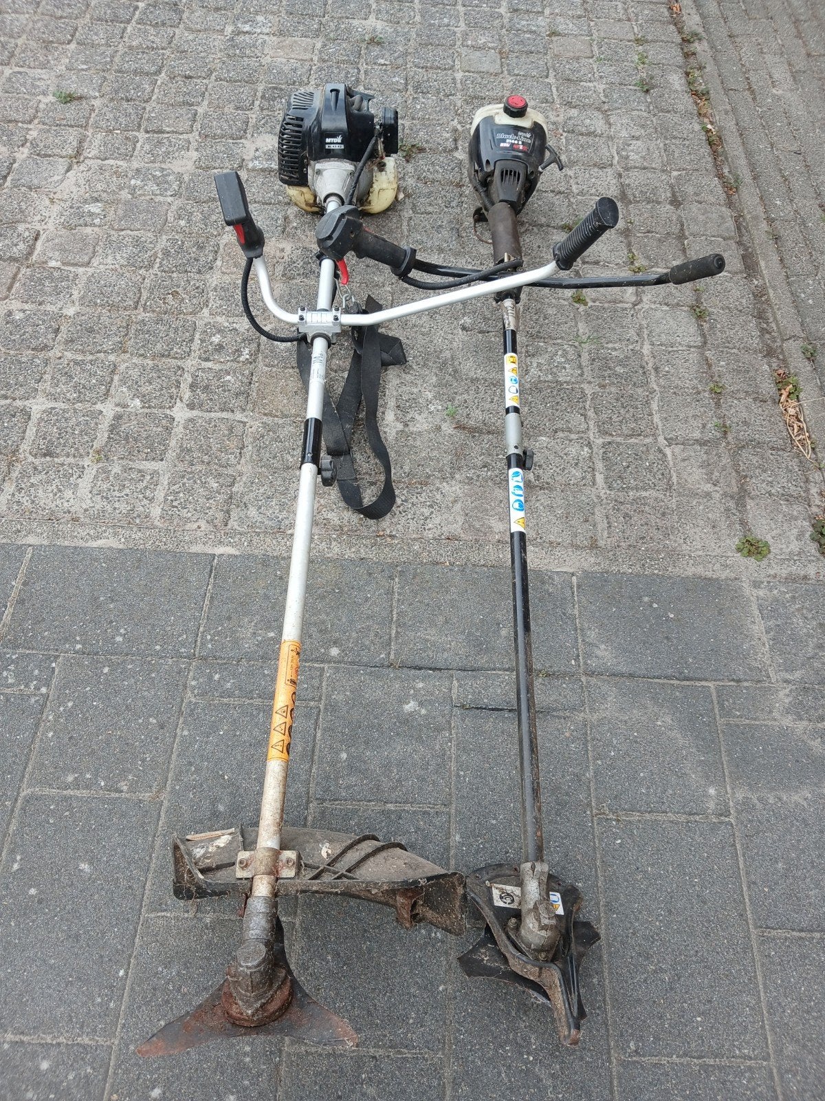 De  zwarte maaier  is verkocht, Ophalen, Gebruikt, Benzine, MTD