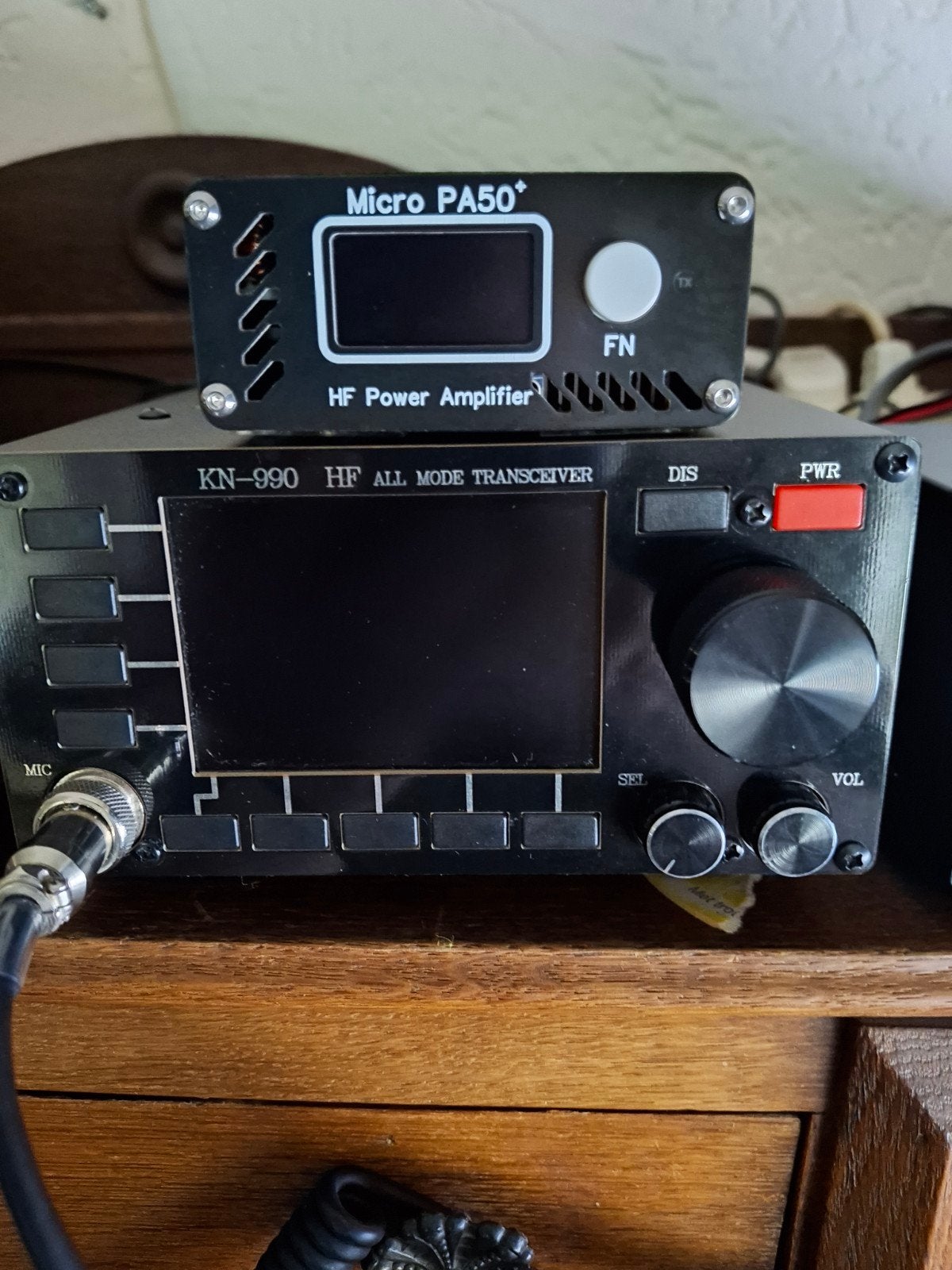 KN-990 HF All Mode Transceiver met Micro PA50+ Versterker, Ophalen of Verzenden, Zo goed als nieuw, Zender en Ontvanger