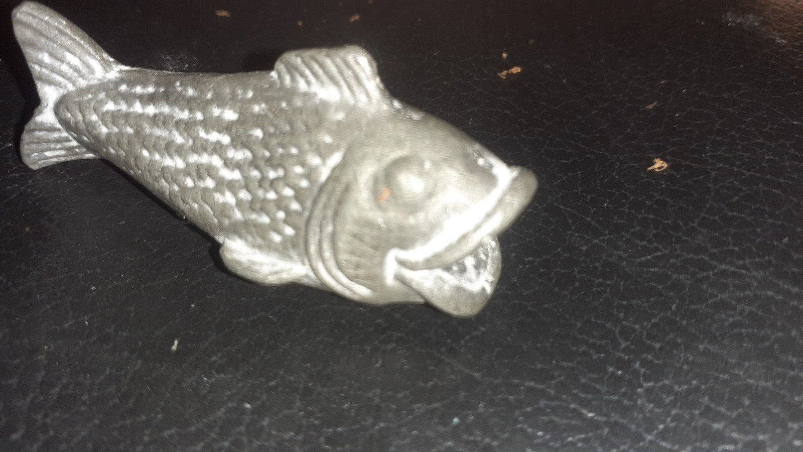 Decoratieve metalen vis - Uniek verzamelobject, Ophalen of Verzenden