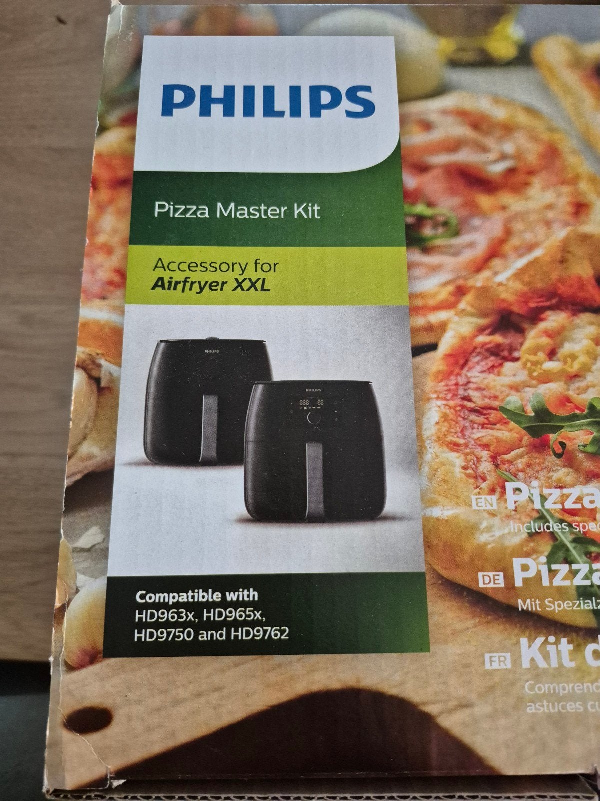 Philips Pizza Master Kit Accessoire voor Airfryer XXL Nieuw, Ophalen of Verzenden, Nieuw, Airfryer XXL, 1500 gram of meer